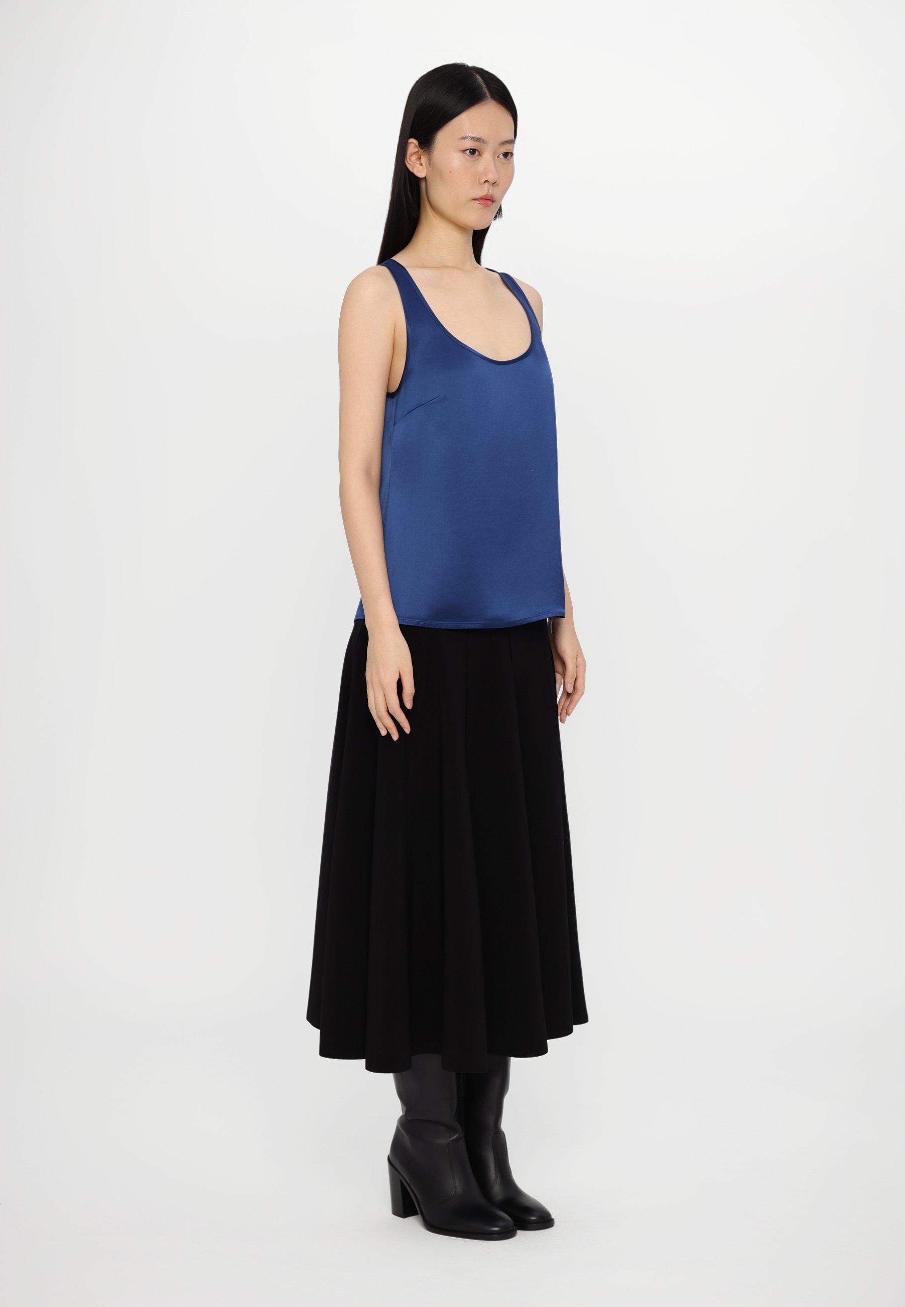 売れ筋商品|||タイガー オブ スウェーデン Tシャツ レディース トップス ALEOS - Top - deep blue Tiger of Sweden ALEOS - Top - deep blue/dark blue - Zalando