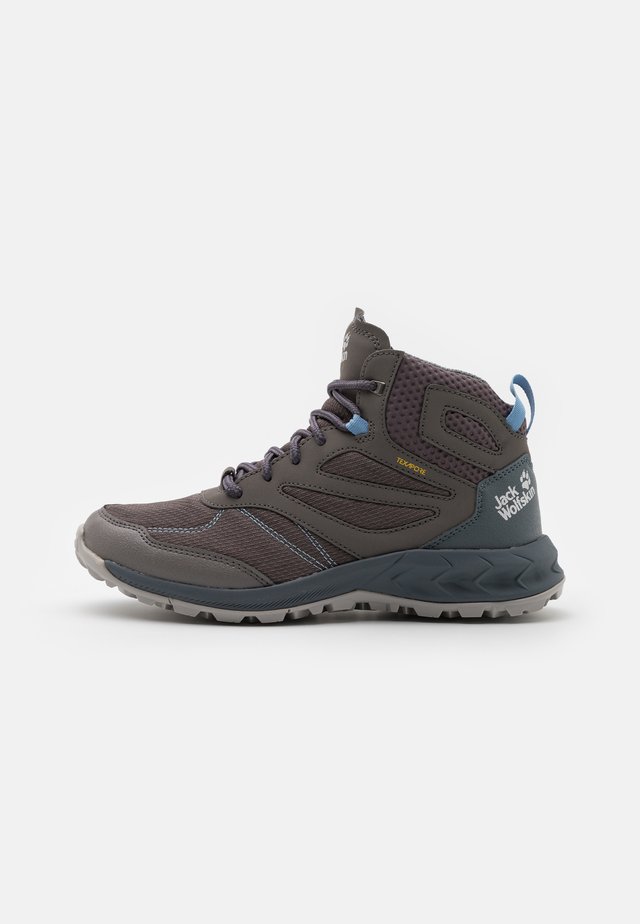 WOODLAND TEXAPORE MID - Hikingschuh - grey/light blue