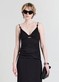 Calliope Maxikleid - ultrablack