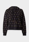 STUD CROP - Φούτερ με κουκούλα - black