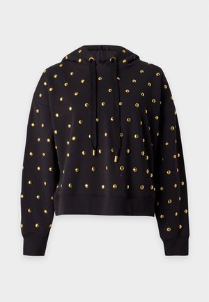MICHAEL Michael Kors, STUD CROP - Sweat à capuche - black
