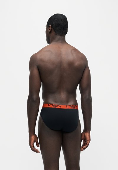 Emporio Armani 3 PACK - Slip - black/cherry