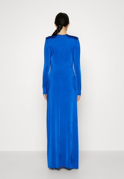 Et Ochs KATHERINE GATHERED CUTOUT GOWN - Μάξι φόρεμα - blue