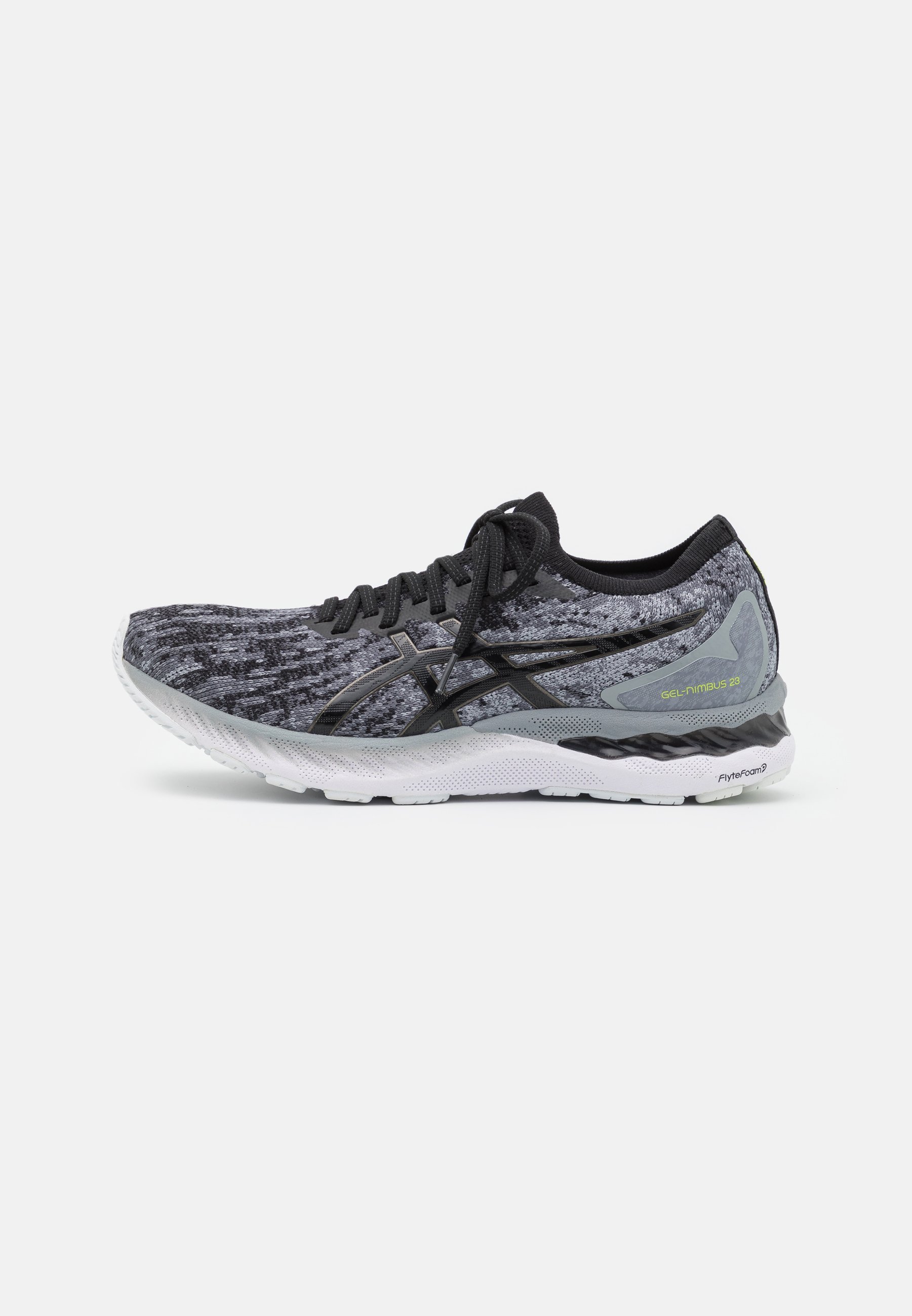 ASICS GEL NIMBUS 23 KNIT - Scarpe running neutre - sheet rock/black/grigio scuro