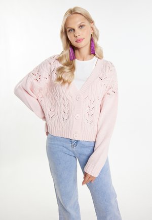 IZIA EYOTA - Strickjacke - rosa