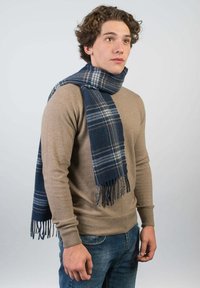 Dalle Piane Cashmere SCOTTISH - Sjal / Tørklæder - blu