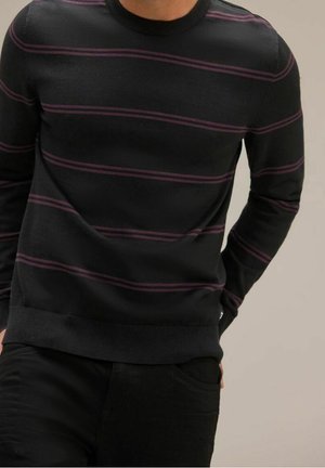 Strickpullover - black