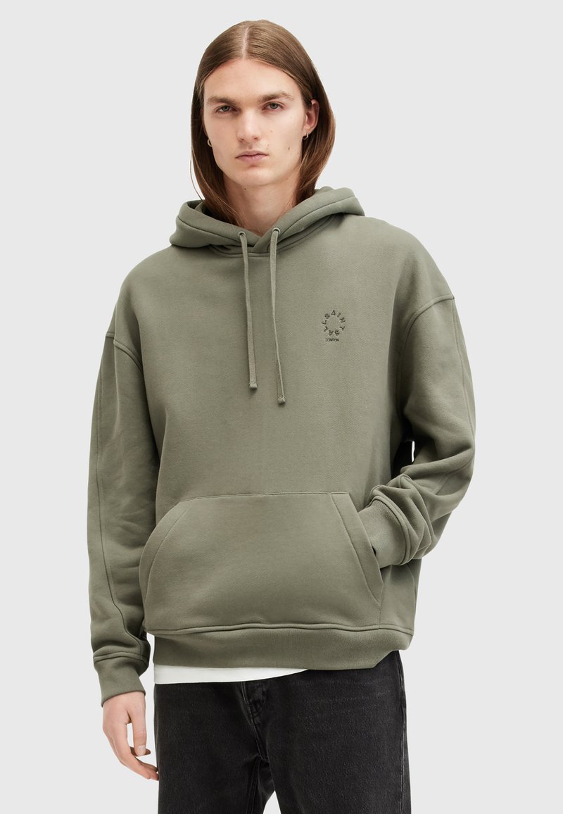 AllSaints HAVEN - Felpa con cappuccio - green
