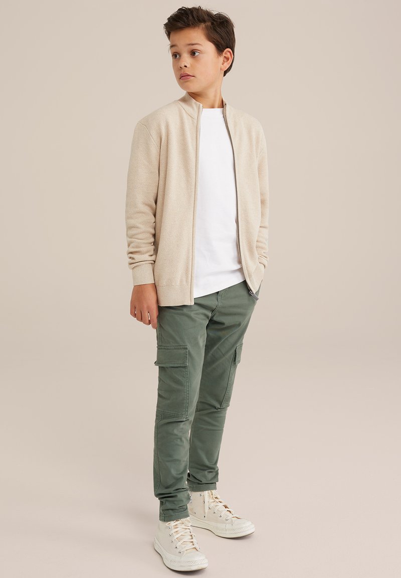WE Fashion - Strickjacke - beige, Vergrößern