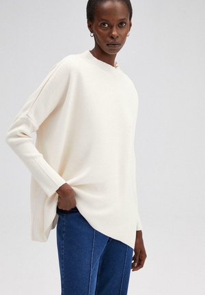 DROP SHOULDER - Pullover - ecru