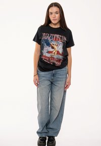 Paradiso Clothing LED ZEPPELIN STARS N STRIPES USA - Print T-shirt - black