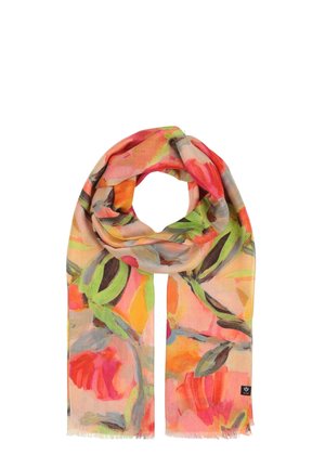 FLORAL  STOLA - Scarf - strawberry