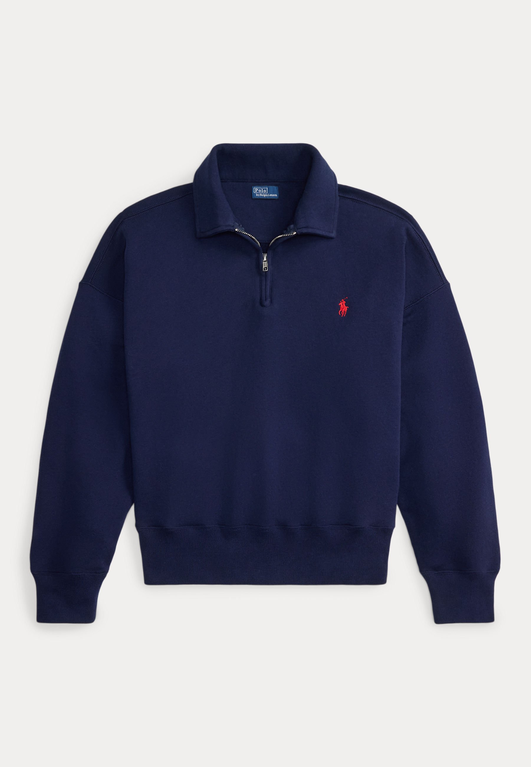 Polo Ralph Lauren KNIT-HALF ZIP-SWEATSHIRT - Sudadera - cruise