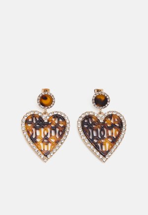 PCALANA EARRINGS - Orecchini - gold-coloured