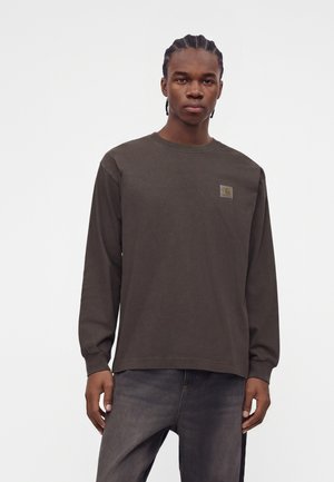 Carhartt WIP, VISTA - Μπλούζα με μακριά μανίκια - tobacco