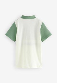 Next SHORT SLEEVE REGULAR FIT - Poloshirt - green ecru