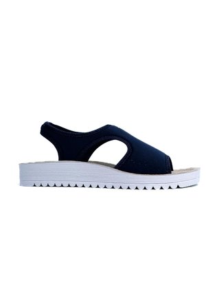 V3740  NERO - Sandali con plateau - blue