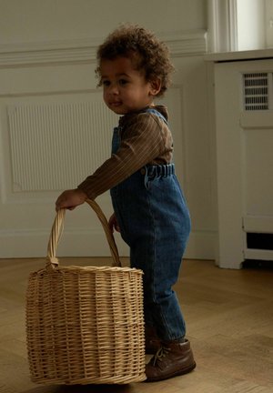 Lil' Atelier, OVERALLS DENIM - Salopette - dark blue denim