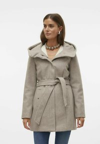 Vero Moda VMPOPLIVA  - Abrigo corto - silver mink
