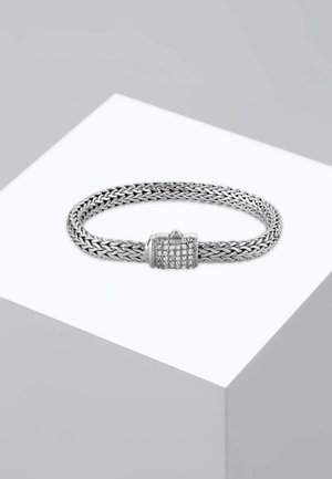 STATEMENT CHAIN - Armband - silver-coloured