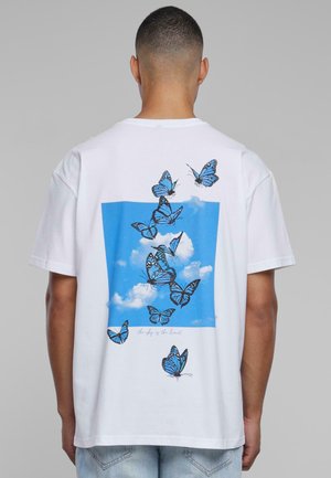 SKY IS THE LIMIT - T-Shirt print - white