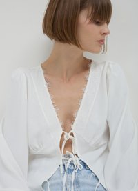 Calliope Bluse - blanc