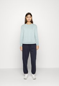 Anna Field BASIC CREW NECK  - Camisola - mottled blue