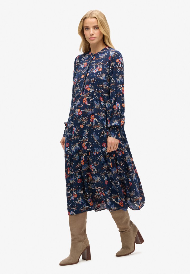 Superdry & Co Blousejurk donkerblauw