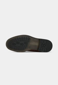Pier One LEATHER - Bottines à lacets - cognac