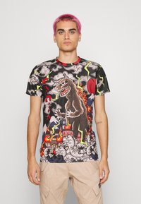 Brave Soul T-shirt estampada - jet black