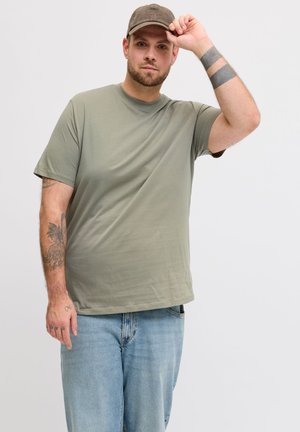 Jack & Jones, Plus Size Plain - T-paita - vetiver