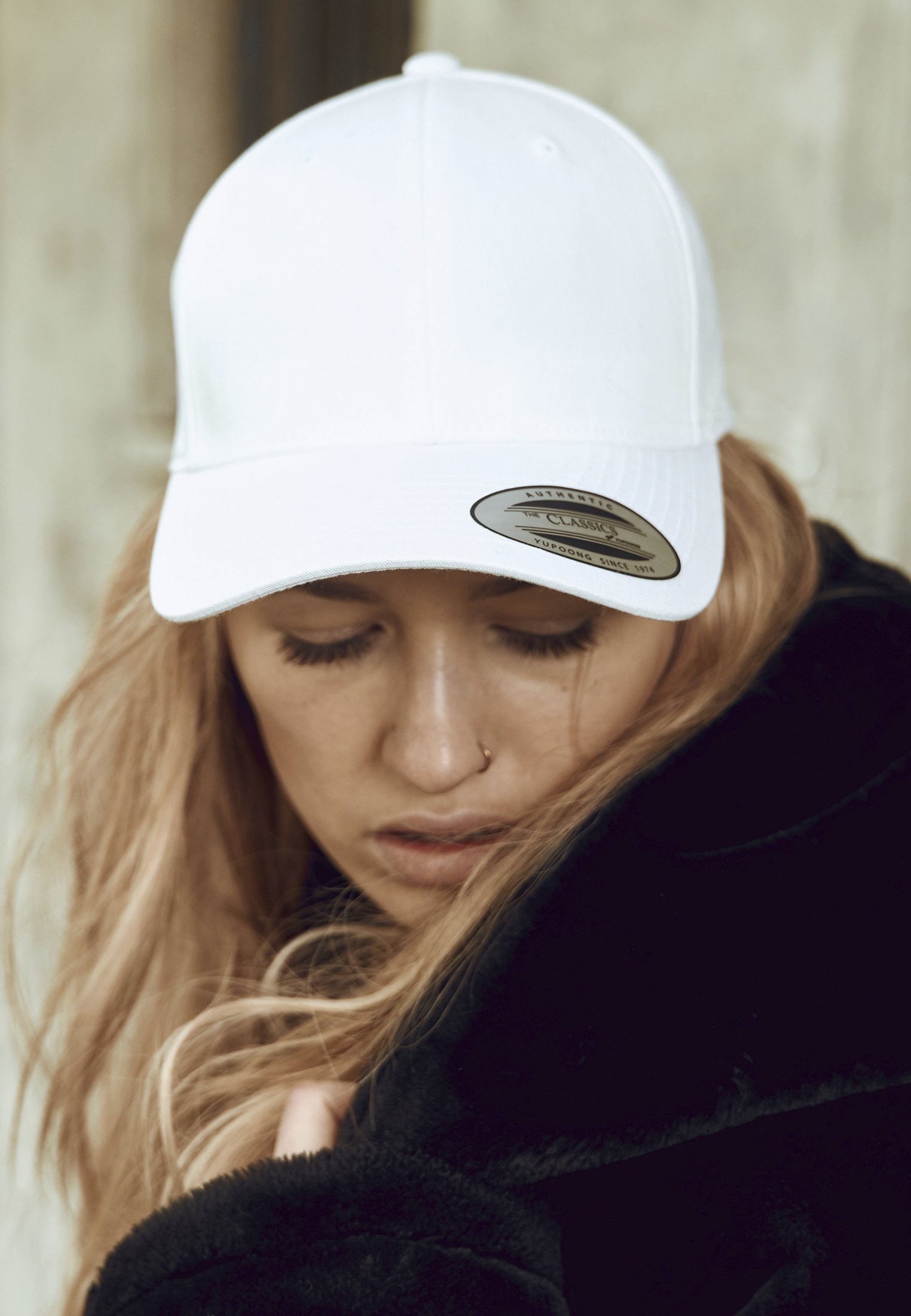 Flexfit Unisex Baseballcap – Curved Classic Snapback, Vorgebogener Schirm, Einheitsgröße, 6 Farben