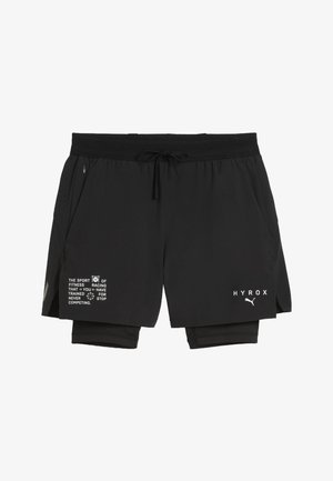 Puma, M PUMA X HYROX 2IN1 PWRMODE SHORT - Σορτς 2 σε 1 - black