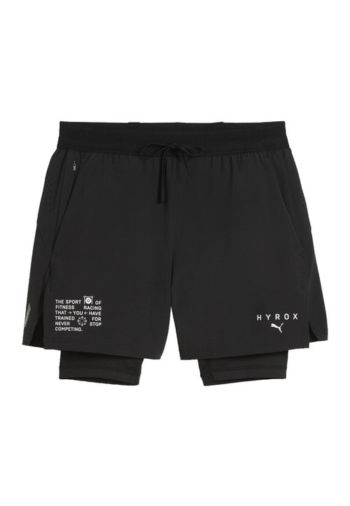 PUMA M X HYROX 2IN1 PWRMODE SHORT - 2-in-1 shorts - black — photo 4