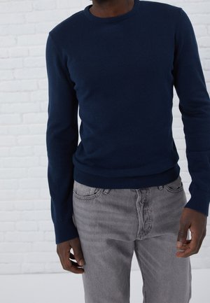 Strickpullover - dark blue