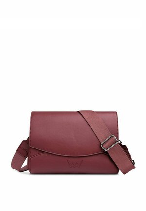 DANITA - Cross body bag - light red melange
