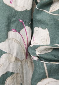 Apriori Blusenkleid - smaragd ecru