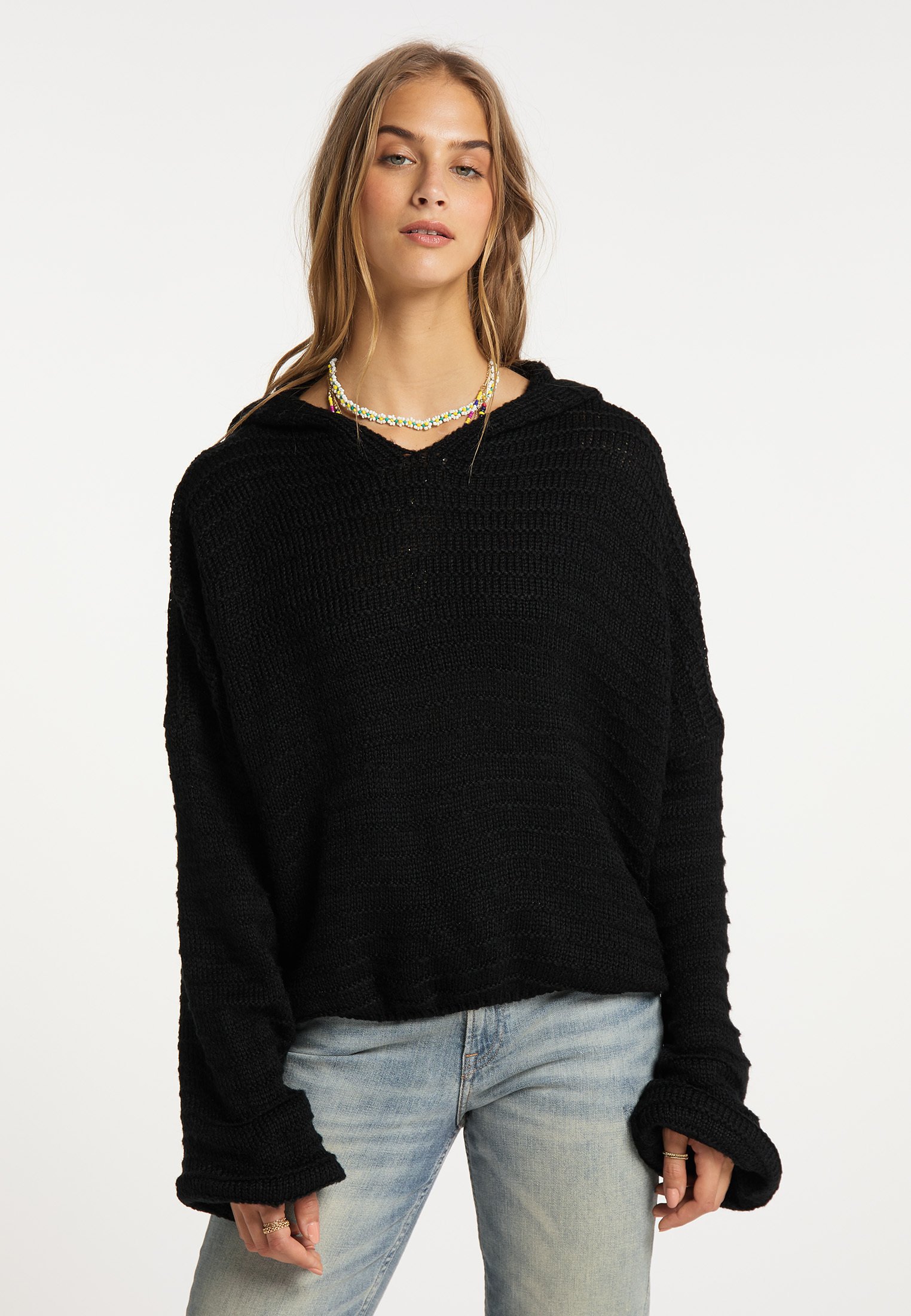 pulli schwarz oversize