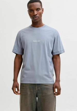 JORNORREBRO TEE CREW NECK - Lihtne T-särk - tradewinds
