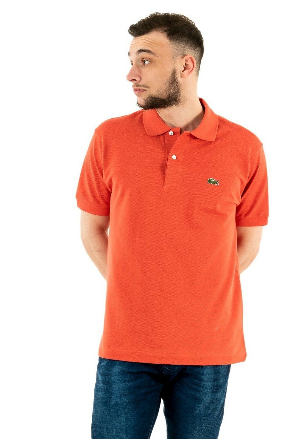 polo lacoste orange