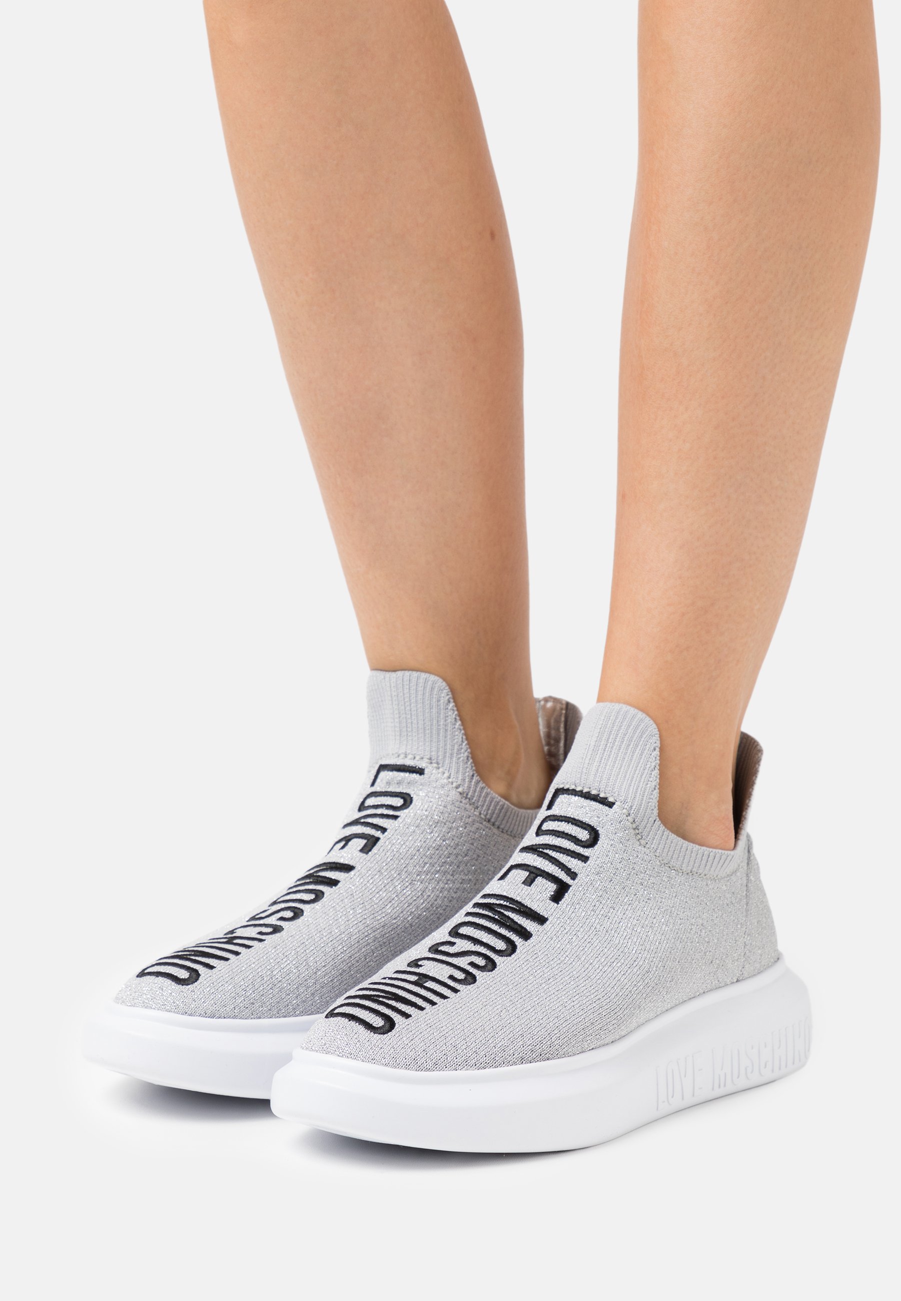 zalando sneakers argento