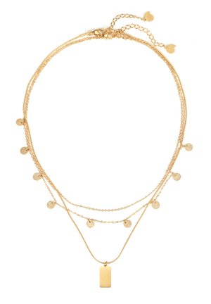 MULTI STRAND LAYERED 2 PACK - Halskette - goldfarben