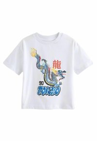 Next REGULAR FIT - T-Shirt print - white