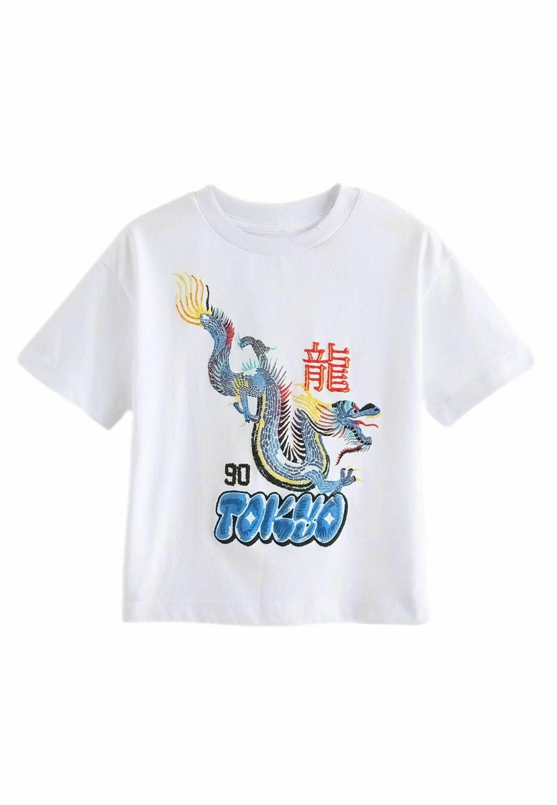 Next REGULAR FIT - T-Shirt print - white