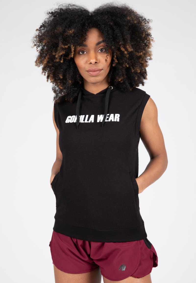 Gorilla Wear - VIRGINIA SLEEVELESS  - Top - black, Enlarge