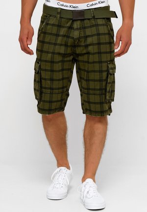 BLIXT - Shorts - army check