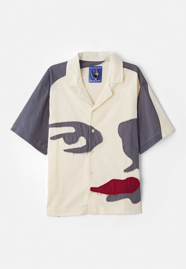 PATCHWORK FACE CAMP  - Shirt3