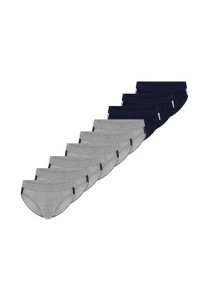 9 PACK - Slip - grau/blau