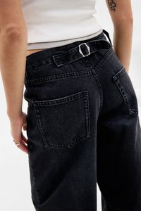 BDG Urban Outfitters LOGAN - Széles szárú - black