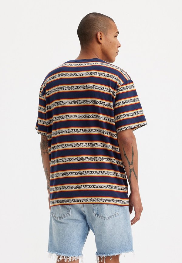 RED TAB™ VINTAGE TEE - Basic T-shirt - otis geo stripe naval academy3